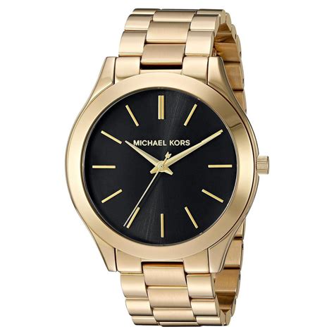 michael kors slim runway watch black ebay|Michael Kors Watch 250300.